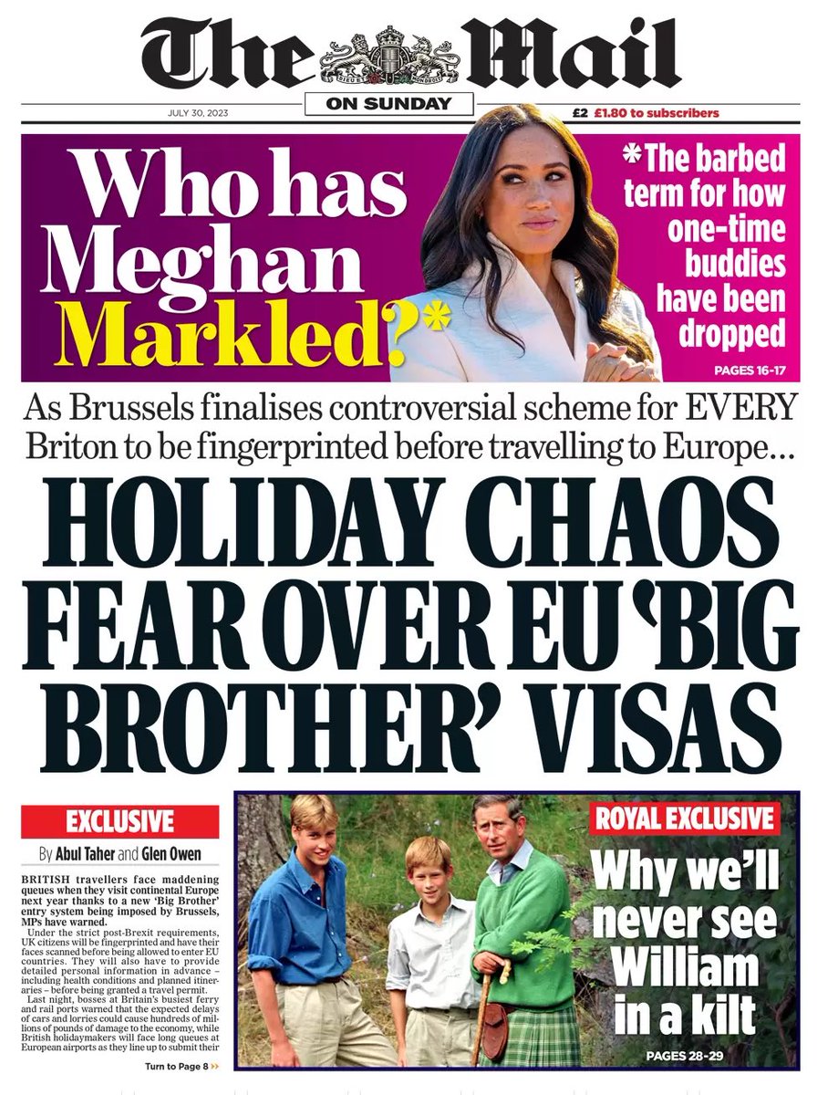 mattlapper's tweet photo. Dear @DailyMailUK this is what you pushed your readers to vote for. You’ve made your bed, now you lie in it springs to mind… https://t.co/QGjXTHMIRf