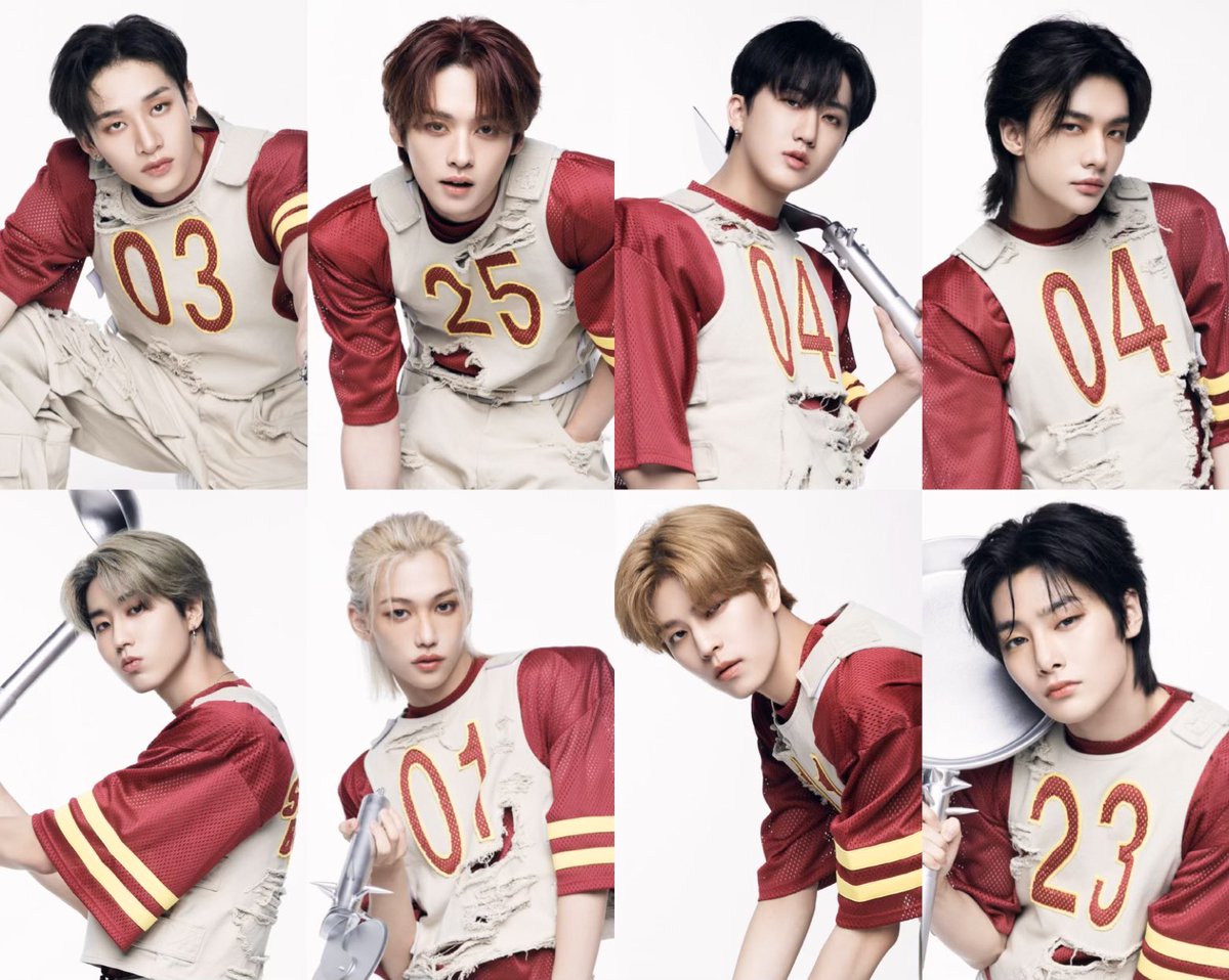 hyunjinspouse's tweet photo. My 8 singers, 8 dancers, 8 rappers, 8 song writers, my 8 aces https://t.co/oFyjhW9SKF