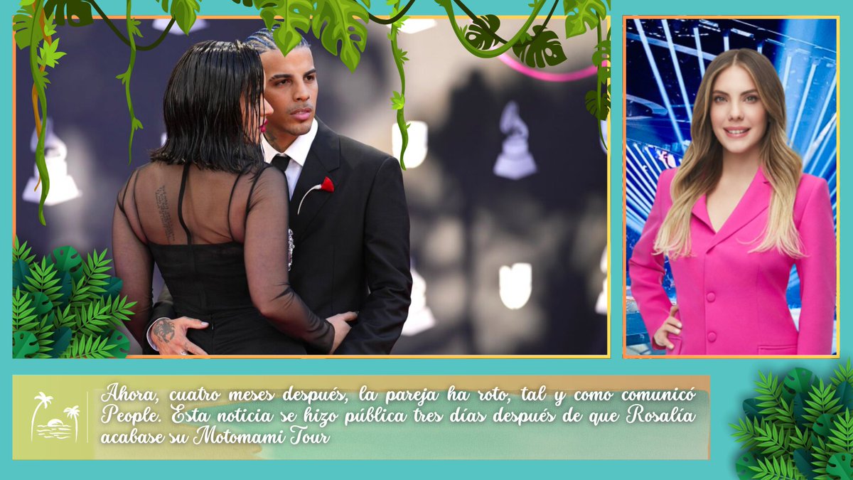 TerradoHome's tweet photo. ¡INESPERADA SEPARACIÓN! 😢

Ahora, cuatro meses después, la pareja ha roto, tal y como comunicó People. Esta noticia se hizo pública tres días después de que Rosalía acabase su Motomami Tour.

☀️ #TDSummer6 https://t.co/QDIGQODAVK