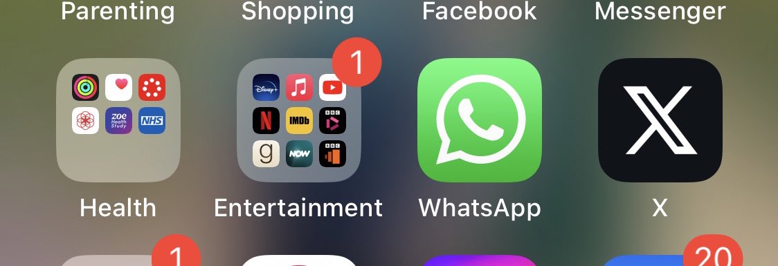Just unlocked my phone and saw ‘X’. Genuinely thought somehow a hacker had downloaded a new app onto my home screen 😳

Cue frantic Googling 🤦🏻‍♀️