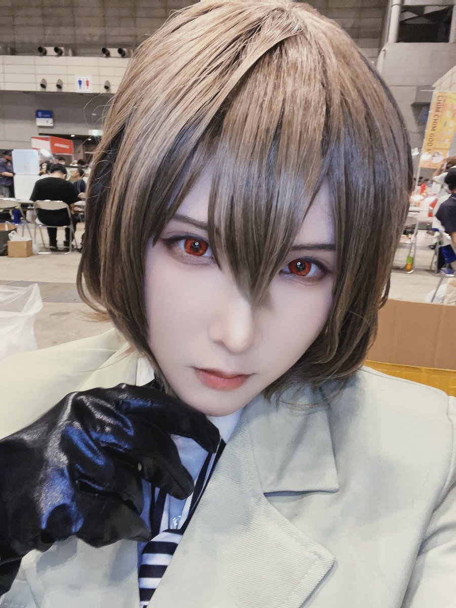 Kawase666's tweet photo. 主人公:@Amphiwwy1
#WF23S
#WFコスプレ
#persona5royal #goroakechi https://t.co/6WbslmuTVl