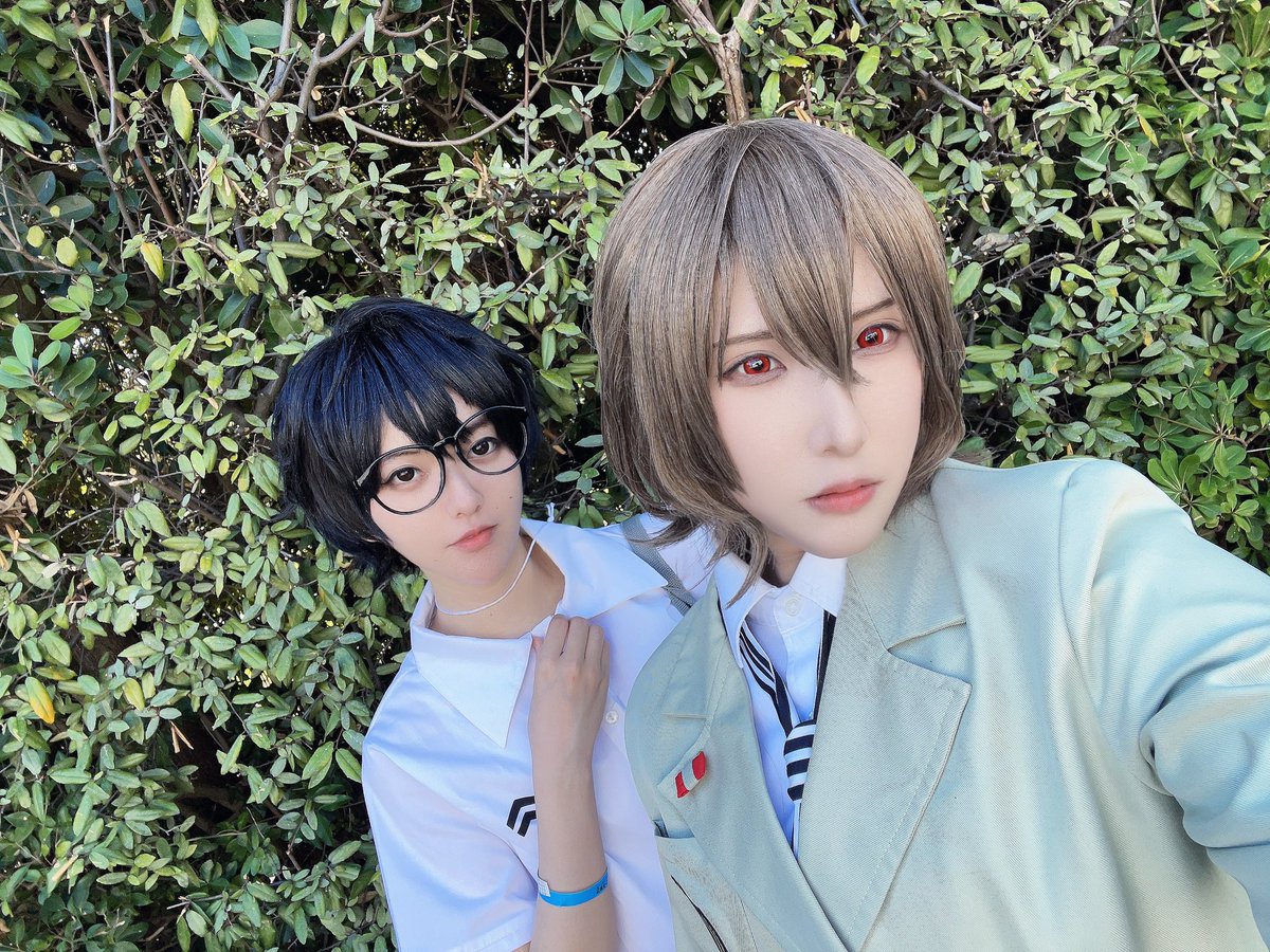 Kawase666's tweet photo. 主人公:@Amphiwwy1
#WF23S
#WFコスプレ
#persona5royal #goroakechi https://t.co/6WbslmuTVl
