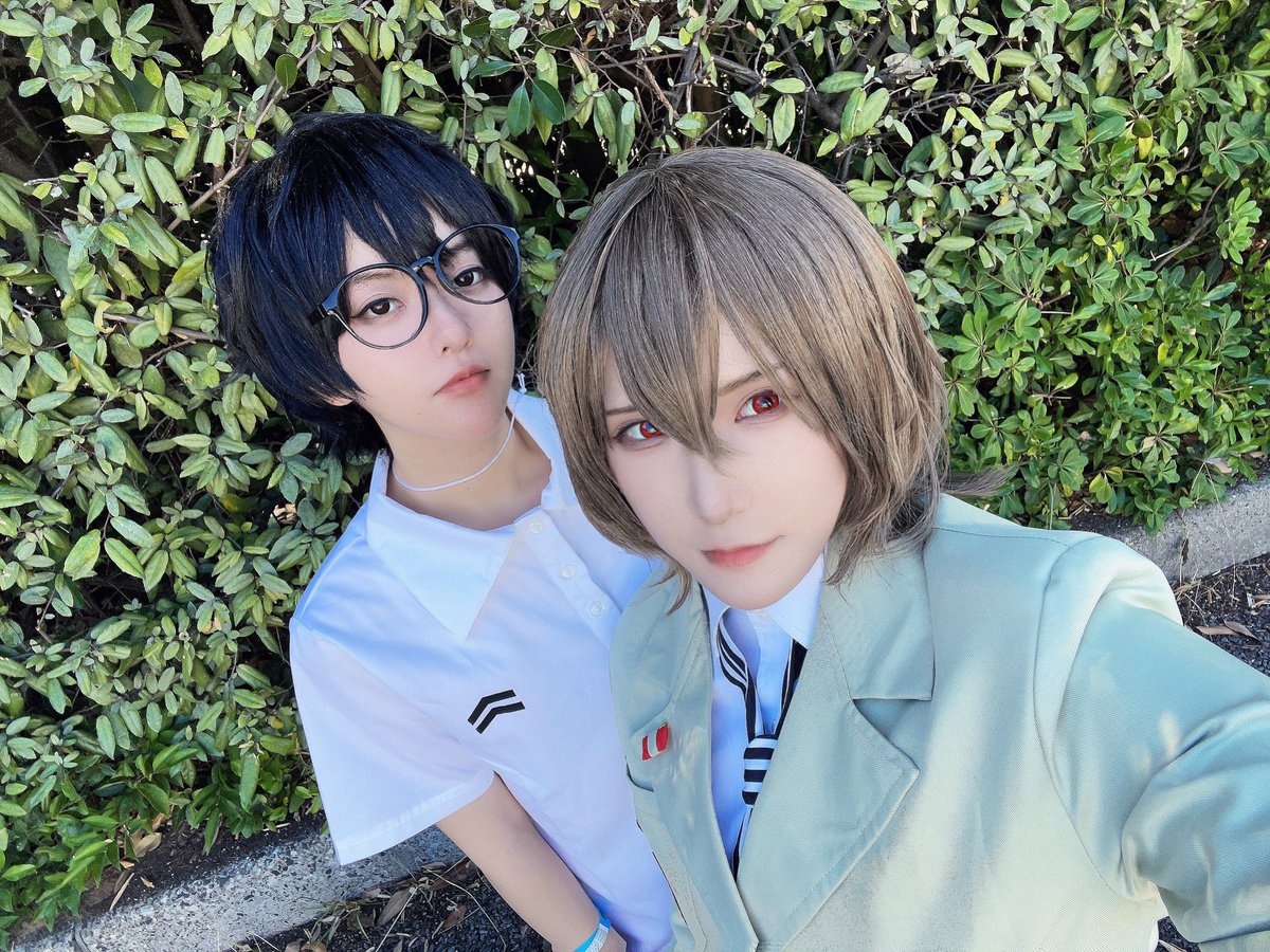 Kawase666's tweet photo. 主人公:@Amphiwwy1
#WF23S
#WFコスプレ
#persona5royal #goroakechi https://t.co/6WbslmuTVl