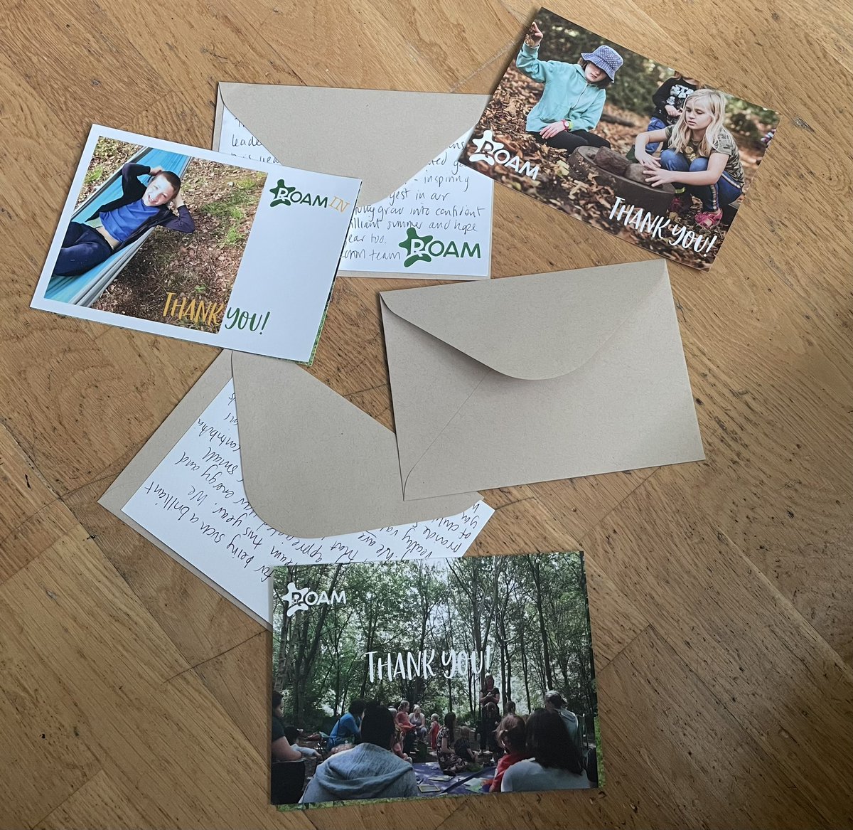 Roam_kids's tweet photo. ROAM sessions have finished for the summer so it was time to say a massive thank you to our six session leaders with a small token of appreciation. #play #LetThemRoam #TeamROAM 1/2 https://t.co/AhlJNRmIYy