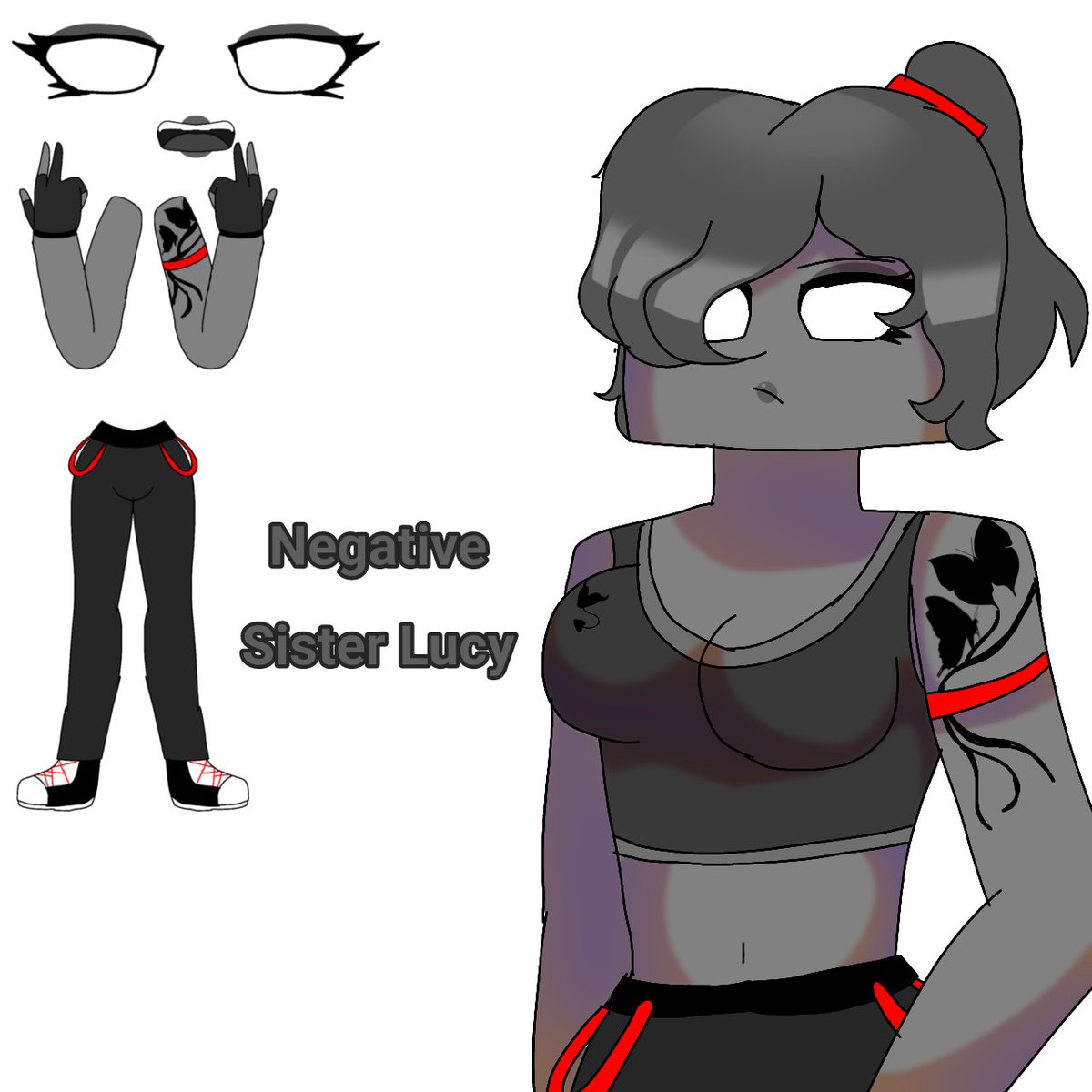 LubovVara17287's tweet photo. #Negativecraft #NegativeSisterLucy #MinecraftCreepypasta #MinecraftAU https://t.co/2S8rVMrG6n