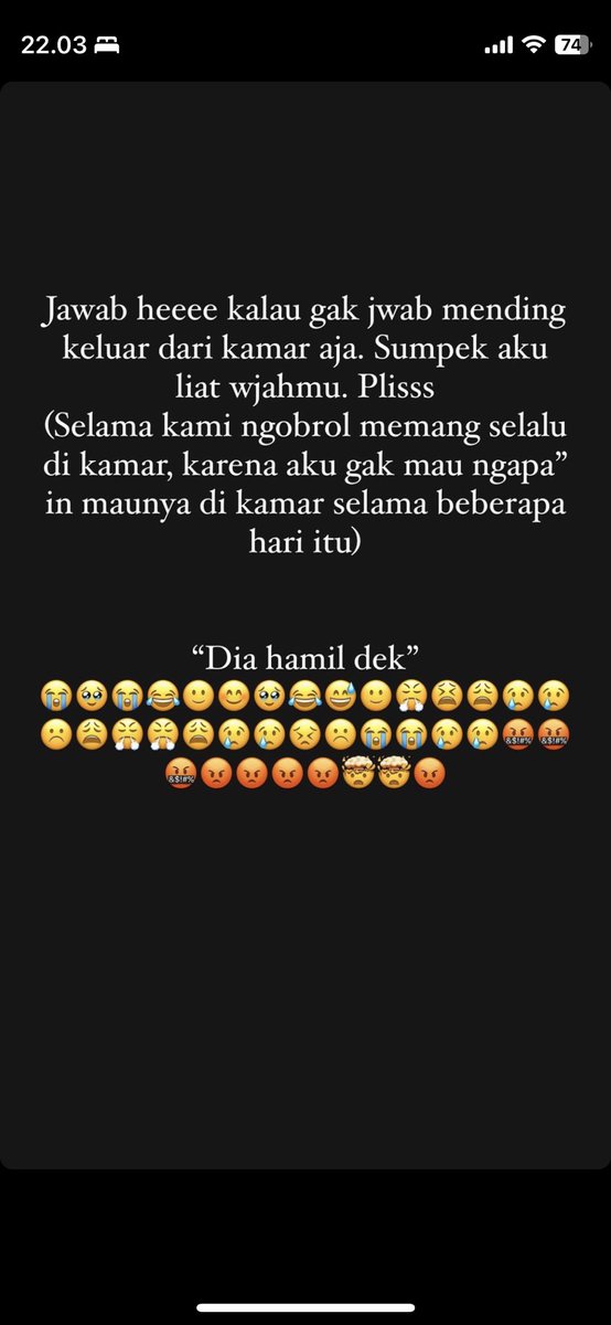ajumsaan's tweet photo. Mutualku coba baca ig @/tanpaasih dia lagi cerita tentang gimana suaminya selingkuh. 

Tiba2 ngajakin liburan ke Jepang ternyata di Jepang beliin barang2 buat selingkuhannya (laki2 asoe 🤬🤬🤬) https://t.co/C1ficH0NAD