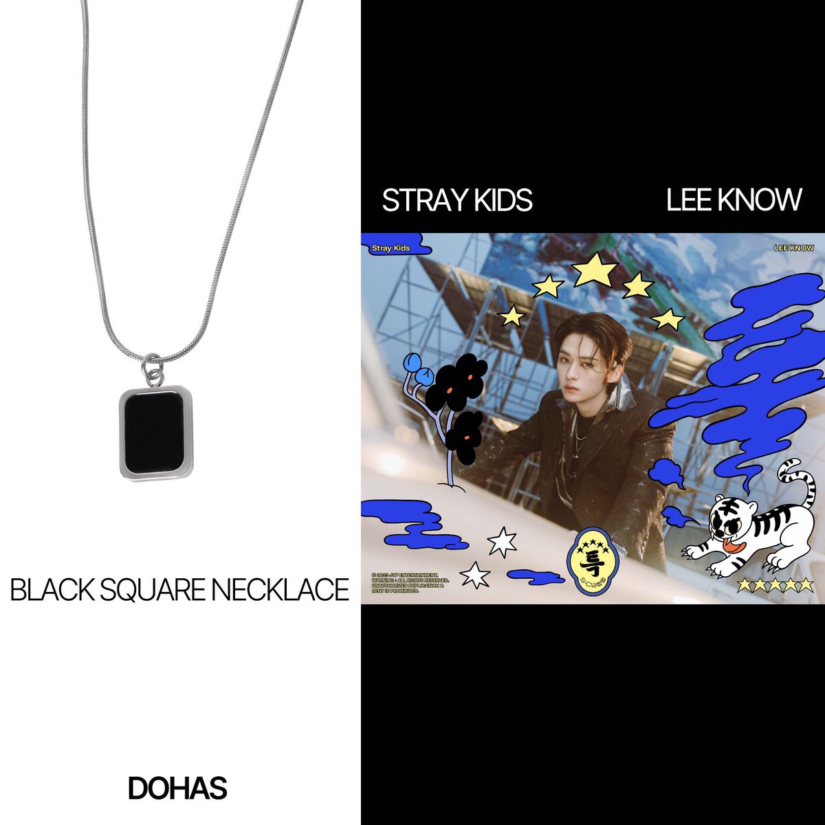 dohas_official's tweet photo. STRAY KIDS - lee know님 착용 감사합니다🤍

#스트레이키즈 #리노 #Straykids #leeknow #straykids_leeknow https://t.co/d6BlEeaBkF