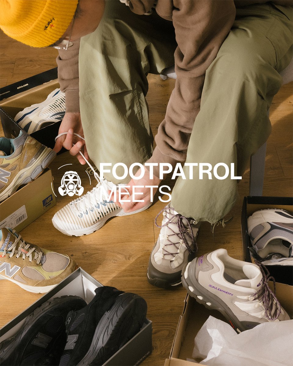 Footpatrol_ldn's tweet photo. Footpatrol Meets allows us to step behind the scenes with brands and you, the collectors. Why not @ who you'd like to see next!
Check out the features here: https://t.co/qWwEvWeF75
#Footpatrol #TEAMFP #FootpatrolMeets #FPMeets #SneakerCollector #SneakerCollection https://t.co/p5Y689MyQM