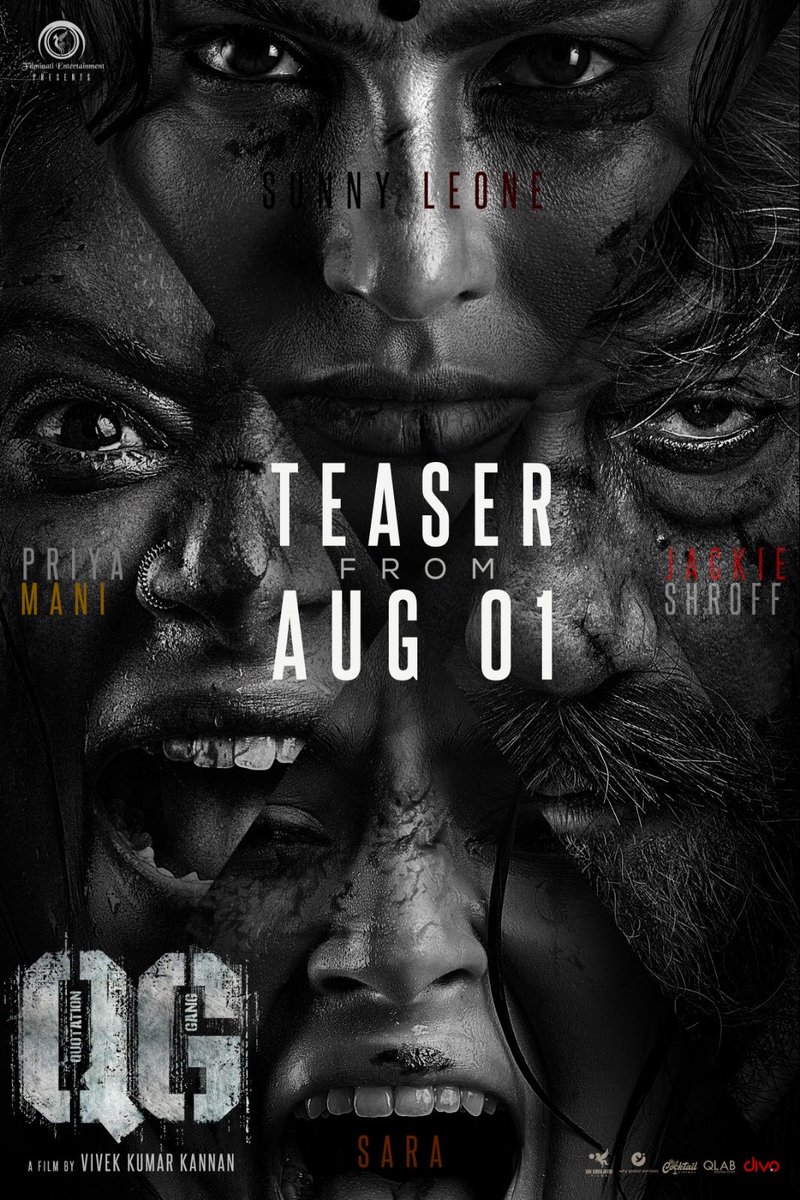 movielovers1021's tweet photo. #QuotationGang Teaser out on August 1st .

#QGtheMovie #QuotationGangTeaser
#JackieShroff #SunnyLeone #Priyamani #SaraArjun https://t.co/EbnUiv4IHQ