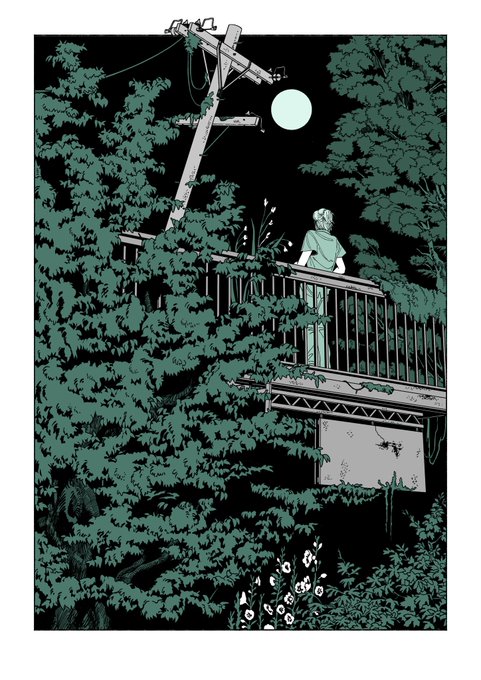 「night railing」 illustration images(Latest)