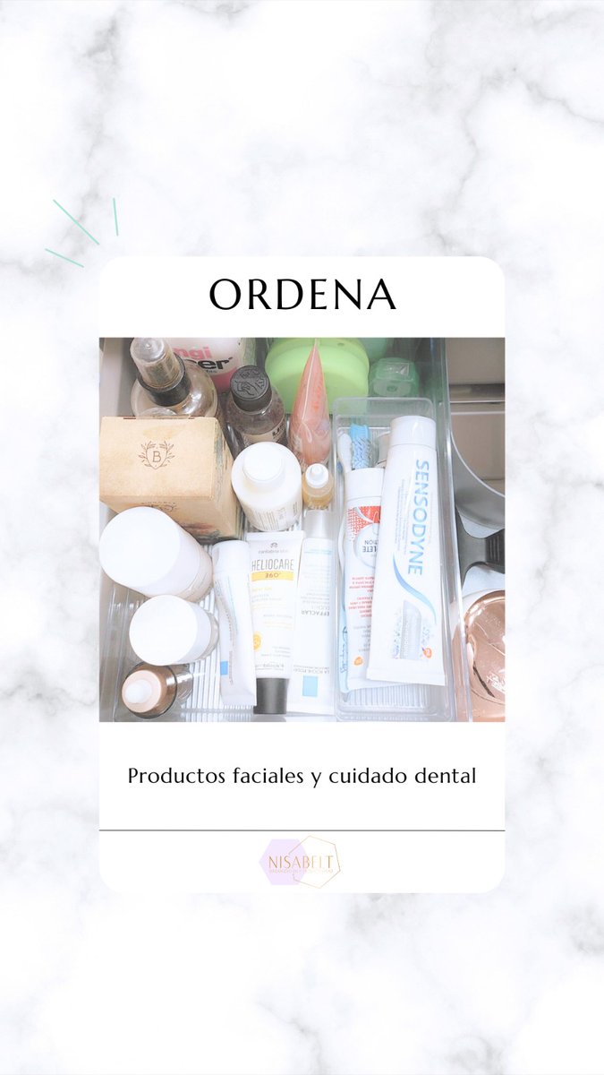 nisabelt's tweet photo. 🧼 Orden en el baño
Hoy te enseño cómo organizo el cajón del baño de los productos de cuidado facial y de cuidado dental.
#organization #organizar #orden #ordenencasa #ordenar #organizedhome #amazonhome #bañosorganizados #bañosbonitos #homeorganization #bathroomideas #nisabelt https://t.co/l12NeEcGZM