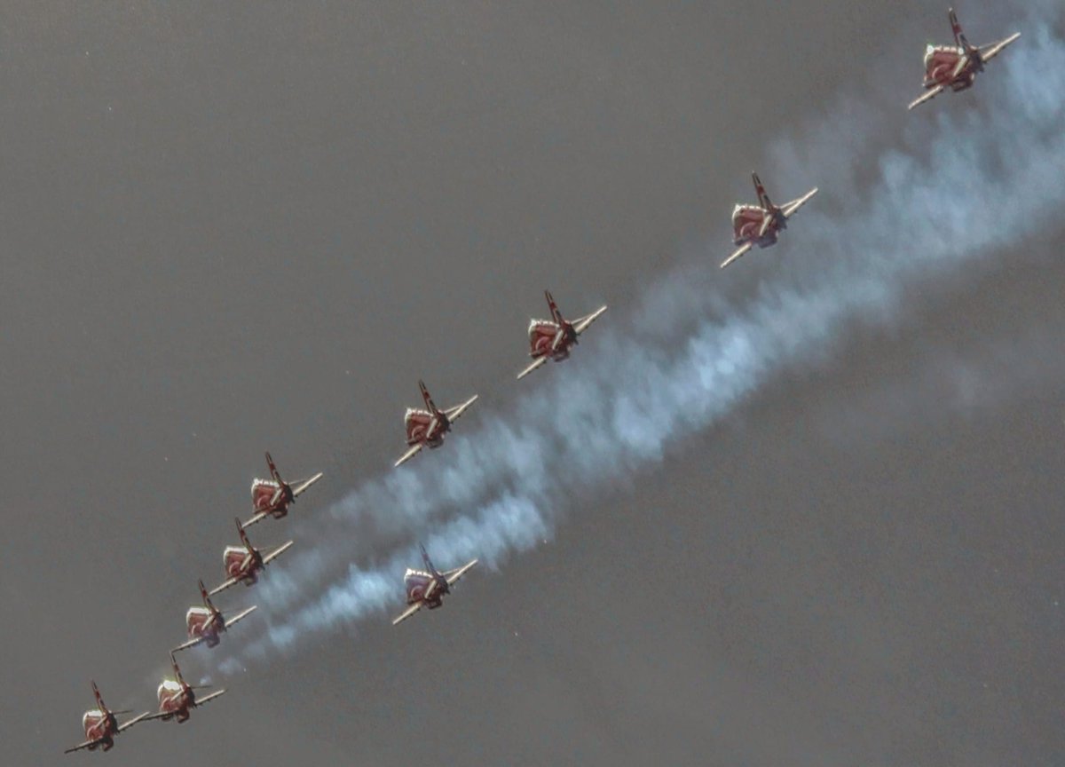 dublinmountain3's tweet photo. @rafredarrows Quick flyby at Baldonnell yesterday. https://t.co/UQnepwrdMo