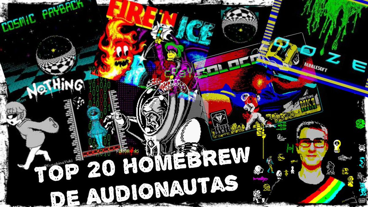 Spectrumerojavi's tweet photo. TOP 20 Homebrew Spectrum por @audionauts. Más de TRES horas de joyitas Homebrew Spectrumero. Disponible en @ivoox https://t.co/B71X5tjleE y YouTube https://t.co/ExItC2FFy3 . El pasado fue glorioso pero el presente ilusiona. https://t.co/Ajrrpkjjxv