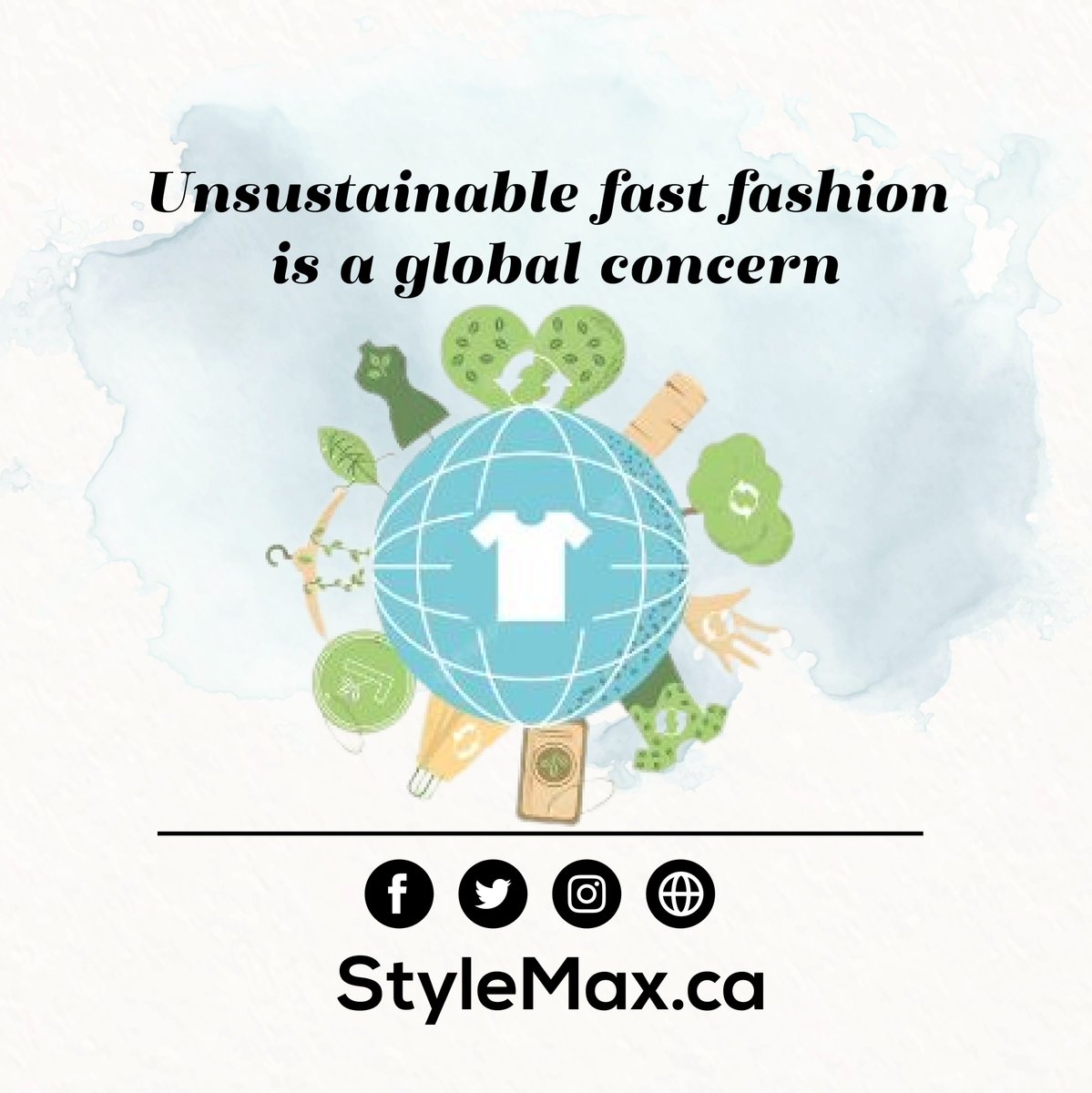 stylemaxinfo's tweet photo. The larger issue our planet faces is the unsustainable nature of the fast fashion industry. https://t.co/TqJucUuL5e