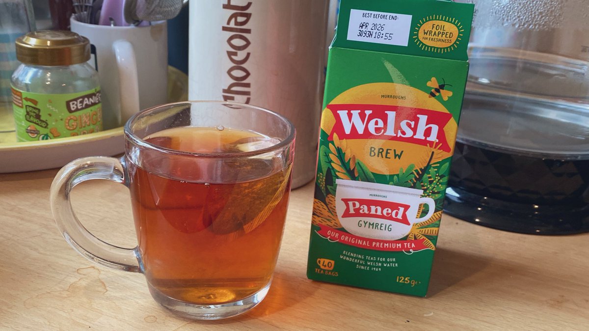 Nice related @welshbrewtea while I wait for the Bara Brith to bake