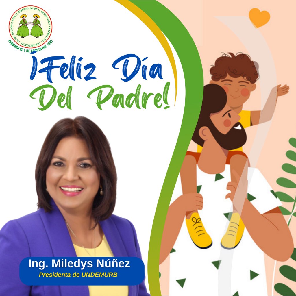 Hoy es un día  muy importante para honrar a esos padres increíbles que, con su amor incondicional, han llenado nuestras vidas de felicidad y cariño. deseamos un día lleno de risas, abrazos y momentos inolvidables junto a sus seres queridos. ¡Feliz día del Padre!