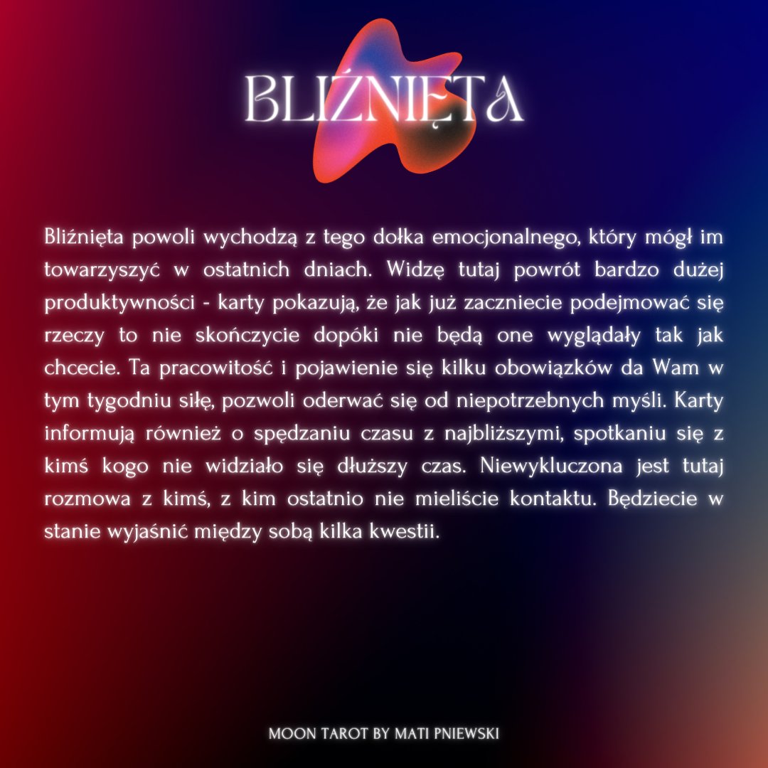 matipniewski's tweet photo. ♊️ BLIŹNIĘTA https://t.co/omWhBqUXkP