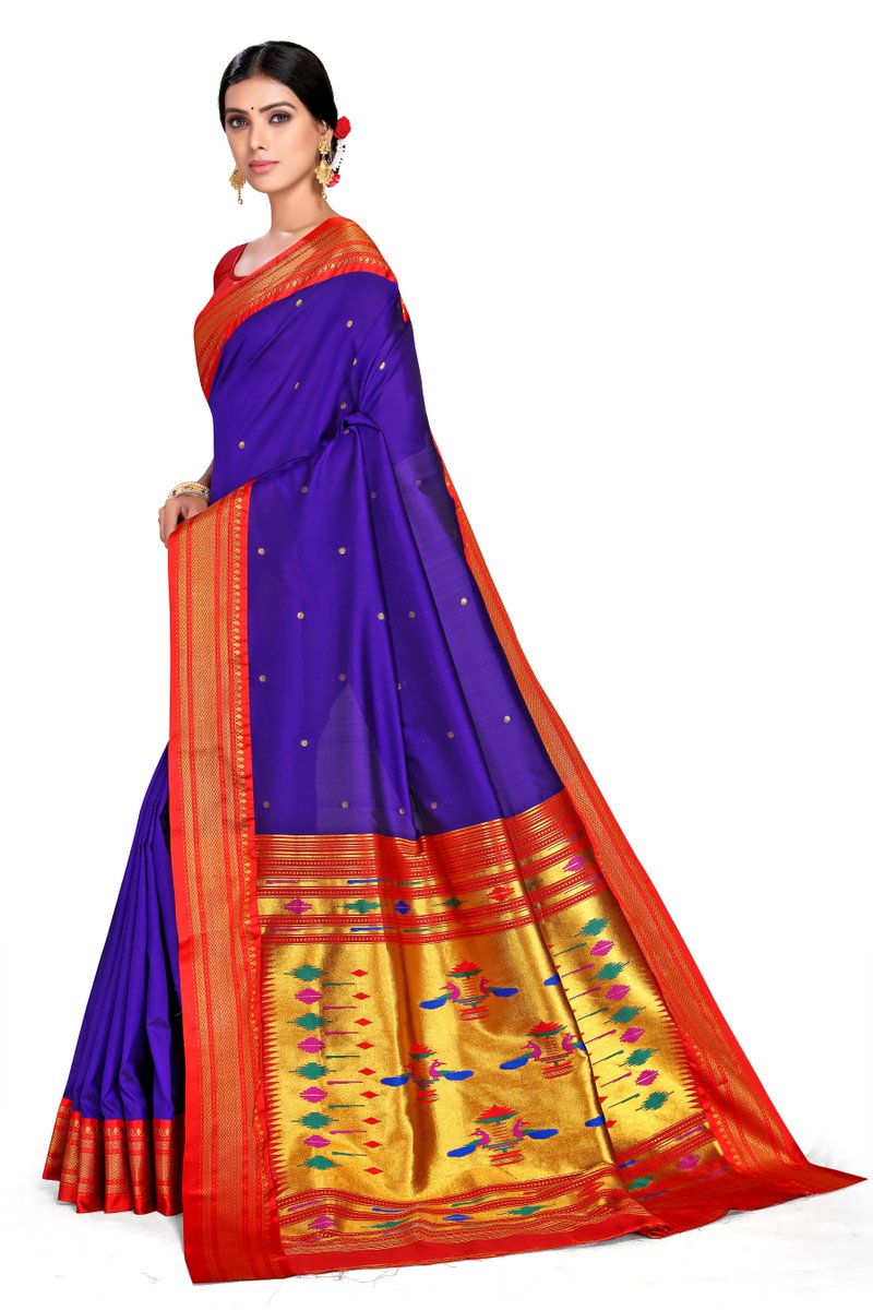 varkala's tweet photo. Preksha Indigo Blue: Paithani Soft Silk Double Pallu Saree 👇
Explore the collection of beautifully designed Saree from Collection of Varkala Silk Sarees. Each piece is elegantly crafted and will surel... https://t.co/8ieEIrxl6E https://t.co/g6lYCK3sQP