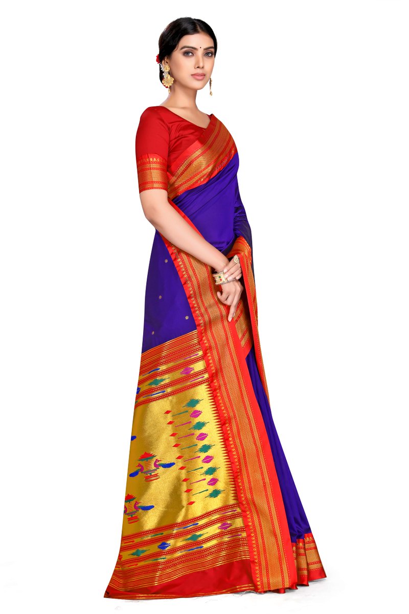 varkala's tweet photo. Preksha Indigo Blue: Paithani Soft Silk Double Pallu Saree 👇
Explore the collection of beautifully designed Saree from Collection of Varkala Silk Sarees. Each piece is elegantly crafted and will surel... https://t.co/8ieEIrxl6E https://t.co/g6lYCK3sQP