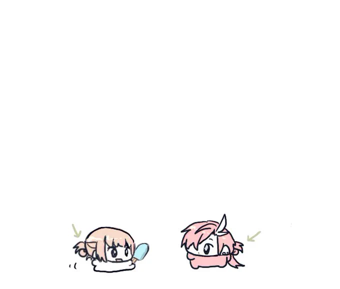 夏霊衣オベロンのヘアスタイルが高杉さんとお揃めで嬉しい件について #FGO