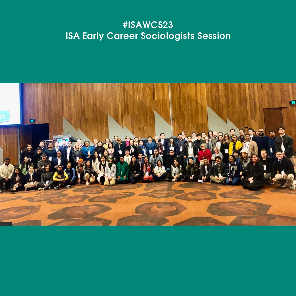 isa_sociology's tweet image. ‘In Conversation with Senior Sociologists: Making Connections, Bridging Generations’ Early Career Sociologists Session took place at #ISAWCS23 in Melbourne, Australia 🇦🇺