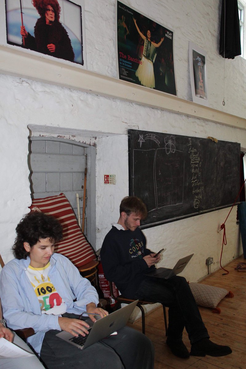 Some lovely photos from inside our rehearsal room, taken by <a href="/marfafrench/">Martha French</a> - don’t wait to get your tickets <a href="/edfringe/">Edinburgh Festival Fringe</a> to see what we’ve made.