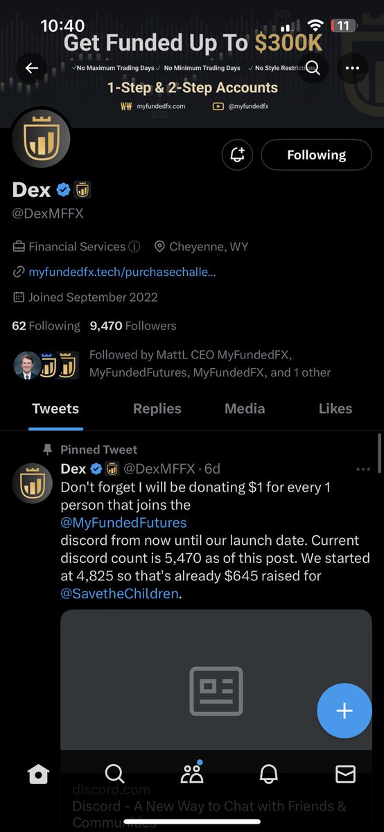____somerandom's tweet photo. @DexMFFX @MyFundedFX Good luck to everyone @MyFundedFX https://t.co/BWuUn22s5A