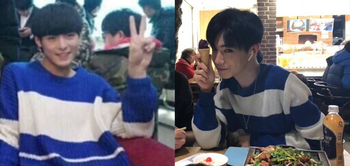 XueXiaoLover's tweet photo. Same closet 😂
#WangHaoxuan #SongJiyang #XuanYang #qyxy #气宇轩扬 #王皓轩 #宋继扬 https://t.co/0rsuWtCYC8