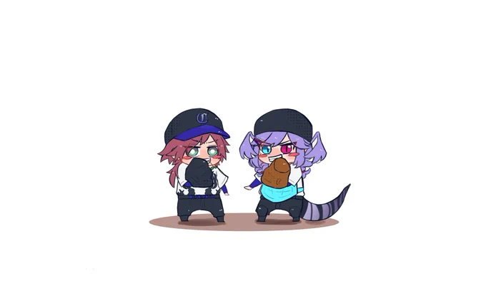 #にじさんじアルプススタンド #イロ絵す #Artsuki バッテリーの作戦会議