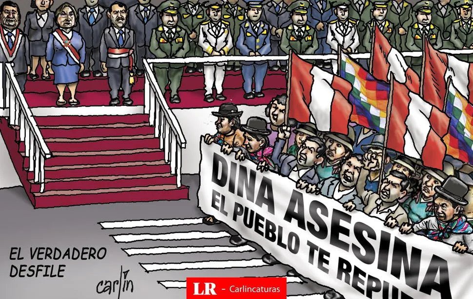 jonathanhb19's tweet photo. Carlin es un genio, demuestra el  desfile que debió ser para Dina Boluarte y todos sus lamebotas https://t.co/N9udc6tOm3
