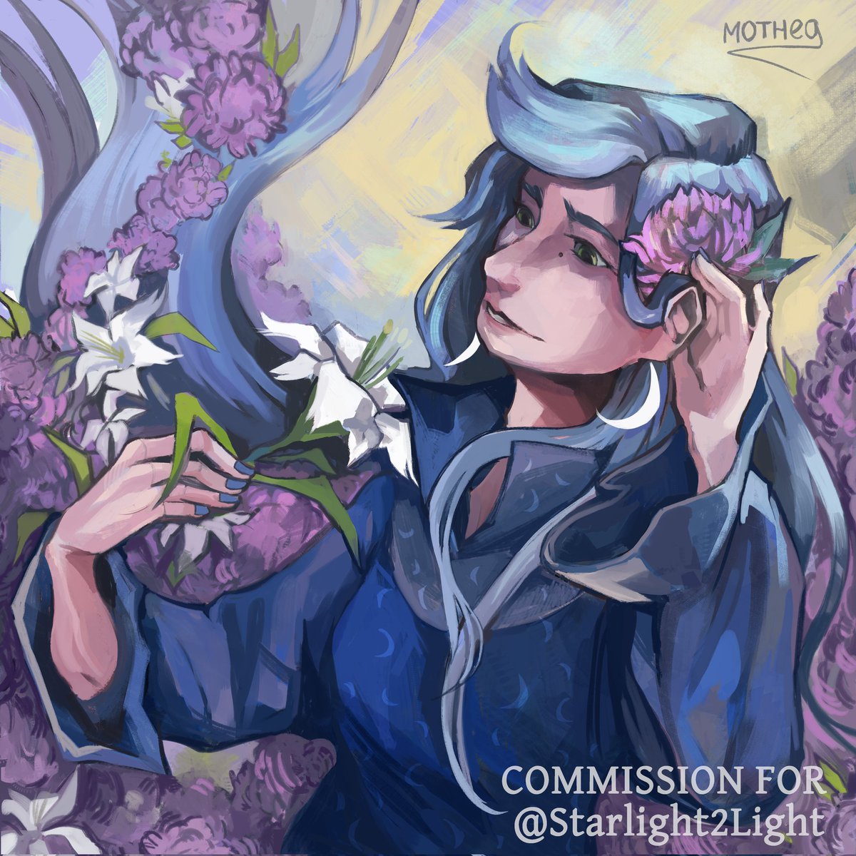 mothceg's tweet photo. lovely girl for @/Starlight2ART✨ https://t.co/aws4SBD6ge