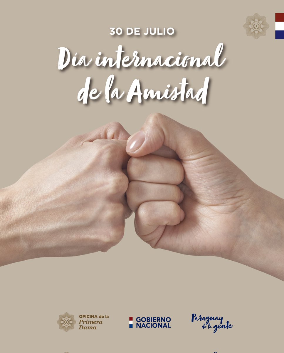 Vy’apavẽ angirũ árare, 
¡Feliz día Internacional de la Amistad! Un legado que nos dejó Don Artemio Bracho, desde Puerto Pinasco. ❤️🇵🇾