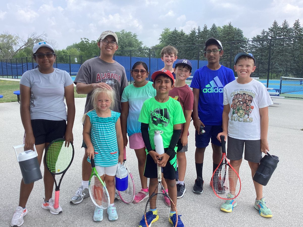 jrlancerstennis's tweet photo. Session #2 had an extremely competitive battle during the Olympics with strong effort and sportsmanship! https://t.co/jAwCSuOkIv
