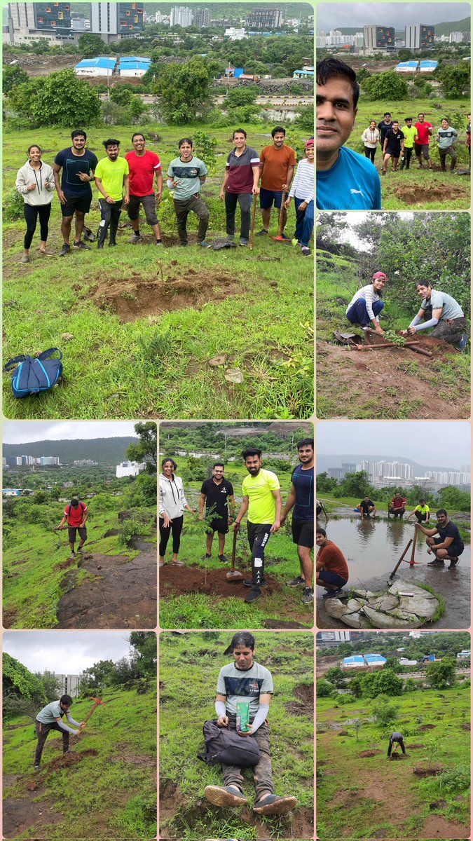 Pune_Go_Green's tweet photo. Hi ,
Update for today's activities.
โ๏ธPlantation done
โ๏ธPits maintenance done
โ๏ธTree maintenance done.
Thanks,
๐ณ #PuneGoGreen ๐ณ
#PlantaTree
#Tree4all
#Mansoon
#Rainfall #เคชเฅเคฃเฅ #environment #biodiversity #TreePlantation #tree https://t.co/xmkXCHefzU