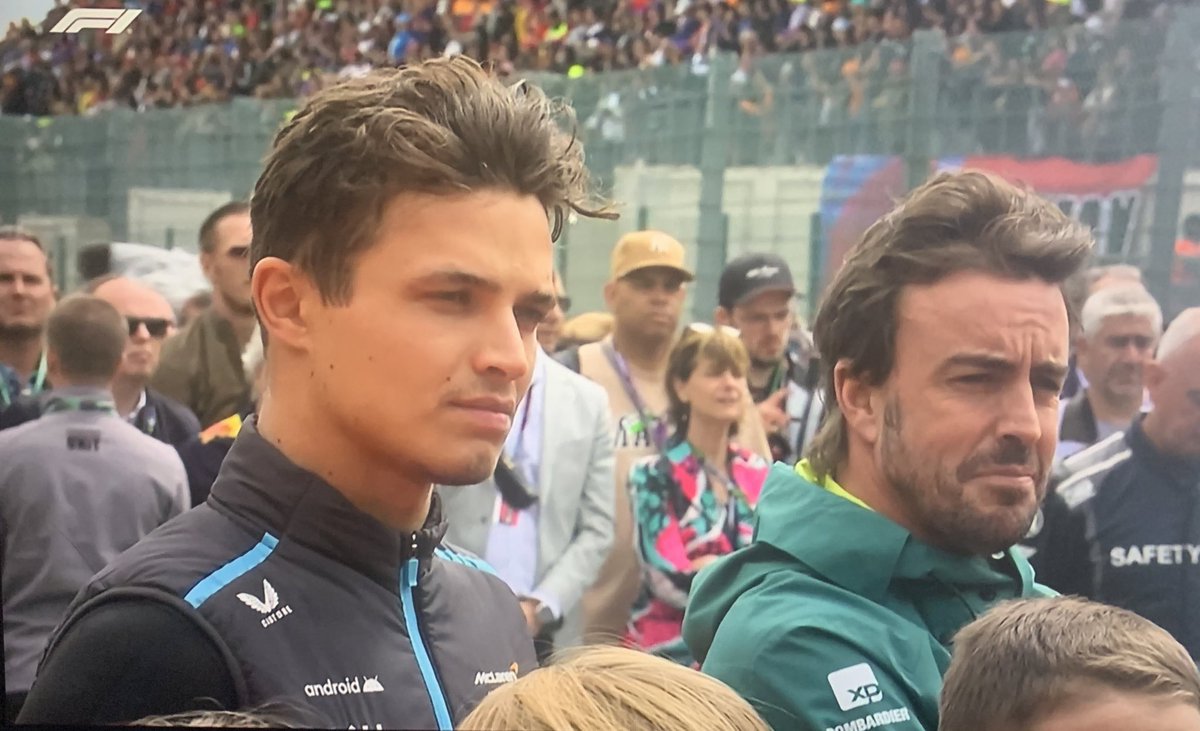 The driver reactions to this anthem speak for most of us 
#BelgianGP