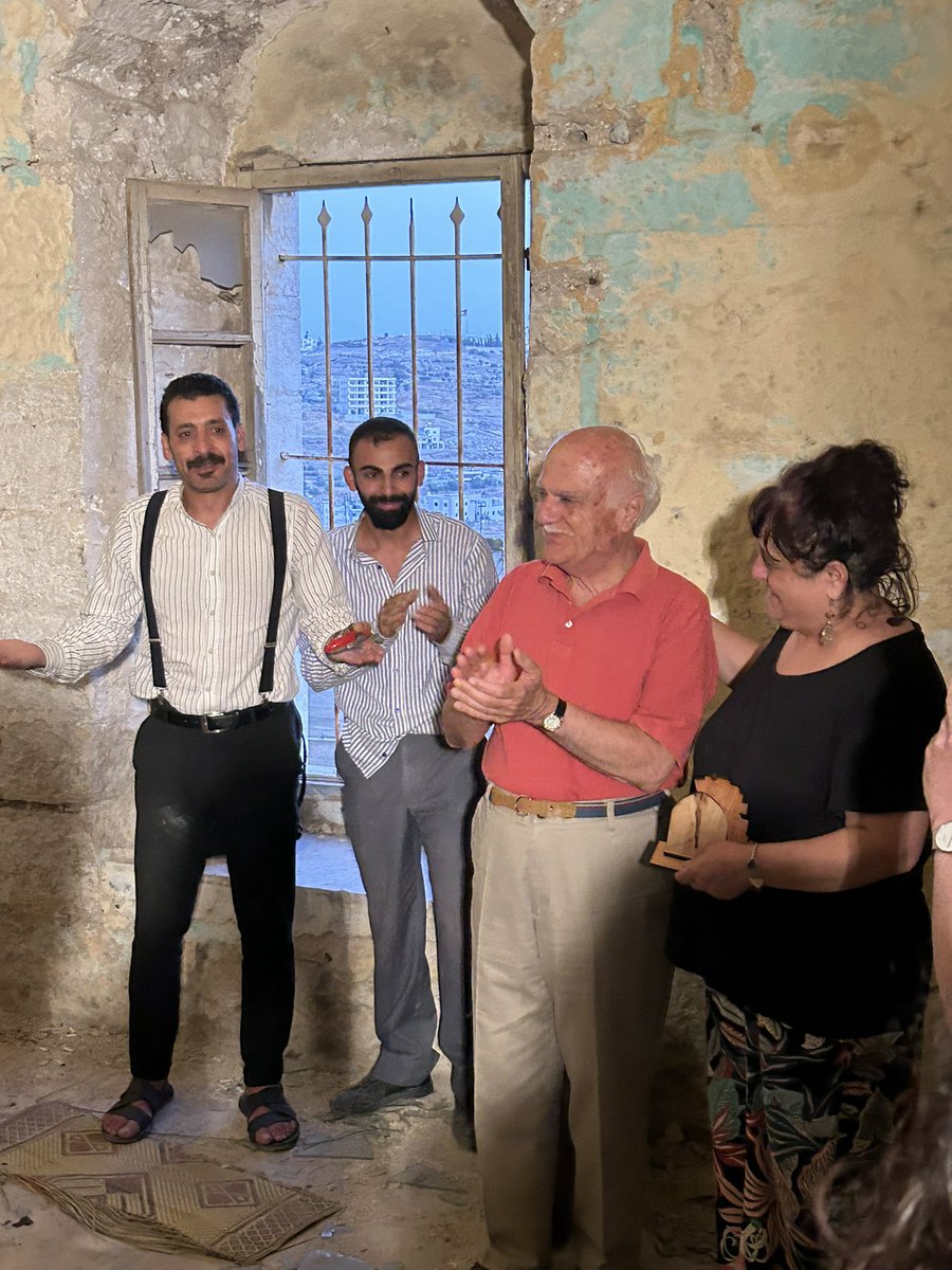 MartinDaltry's tweet photo. Beautiful evening in #Bethlehem @Al_HarahTheater Site-Specific Festival telling personal stories of older people in the community &amp; some joined the shows. Tonight: final plays in #BeitJala. Do join us! @BritishCouncil #OccupiedPalestinianTerritories @ps_British @UKinJerusalem https://t.co/axolrx4RVX