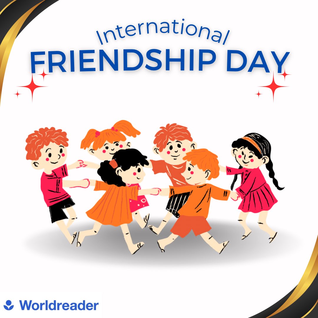 worldreader_wa's tweet photo. friends make every day brighter, every laugh louder, and every adventure more fun. Happy International Friendship Day!
#friendshipday #letsgetchildrenreading #worldreaders #digitalreading #freebooks https://t.co/nhZHxZS4RT
