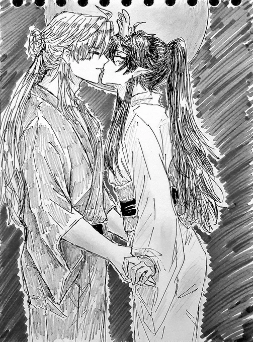 [Rkgk] "Promise me you will stay by my side..."  . #刃恒 #刃丹 #RenHeng #xingyue