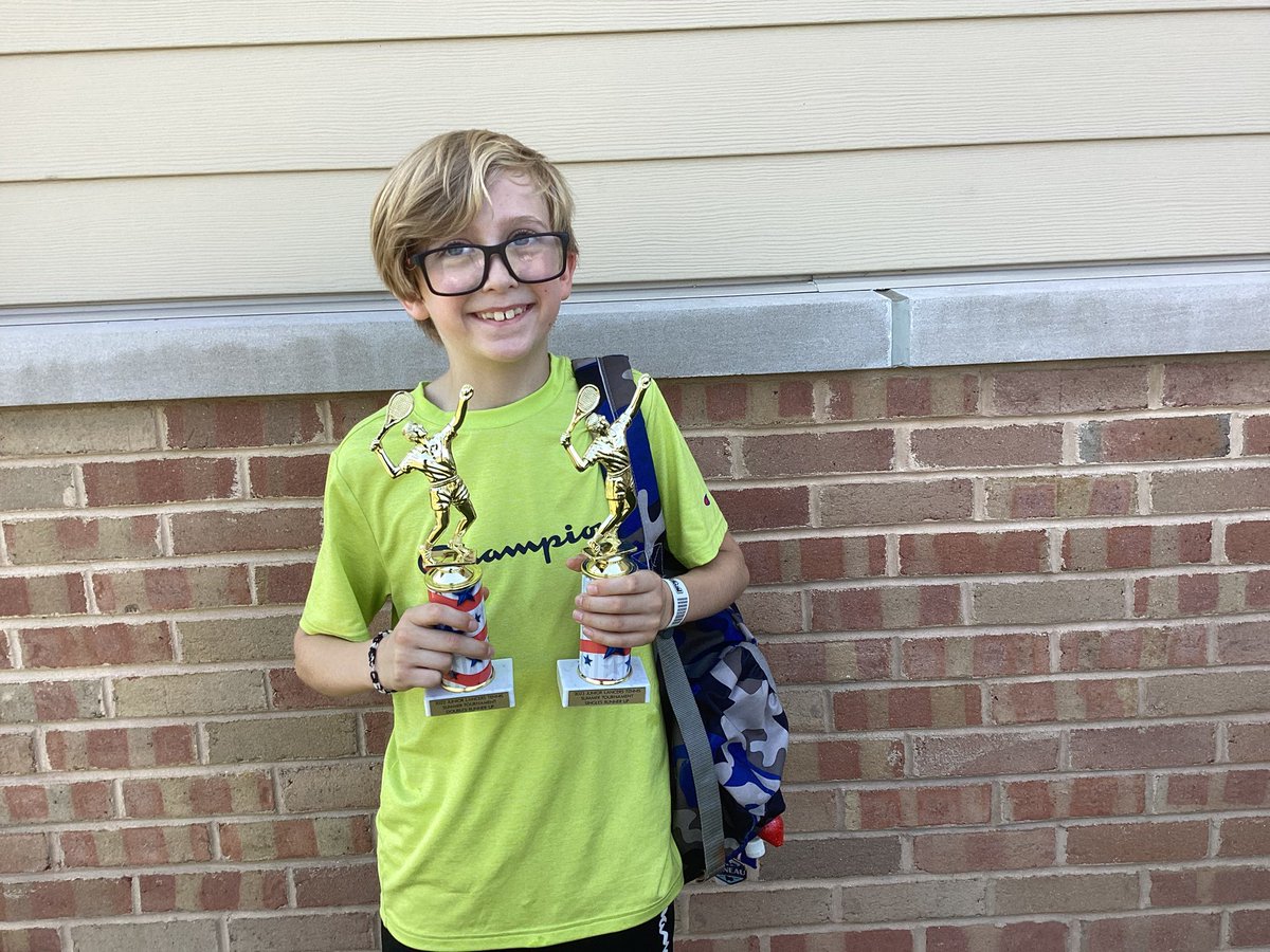 jrlancerstennis's tweet photo. Vihaan is the grades 1-3 Junior Lancers Singles Champion! Grayson is the runner up! https://t.co/29DshDoCwP