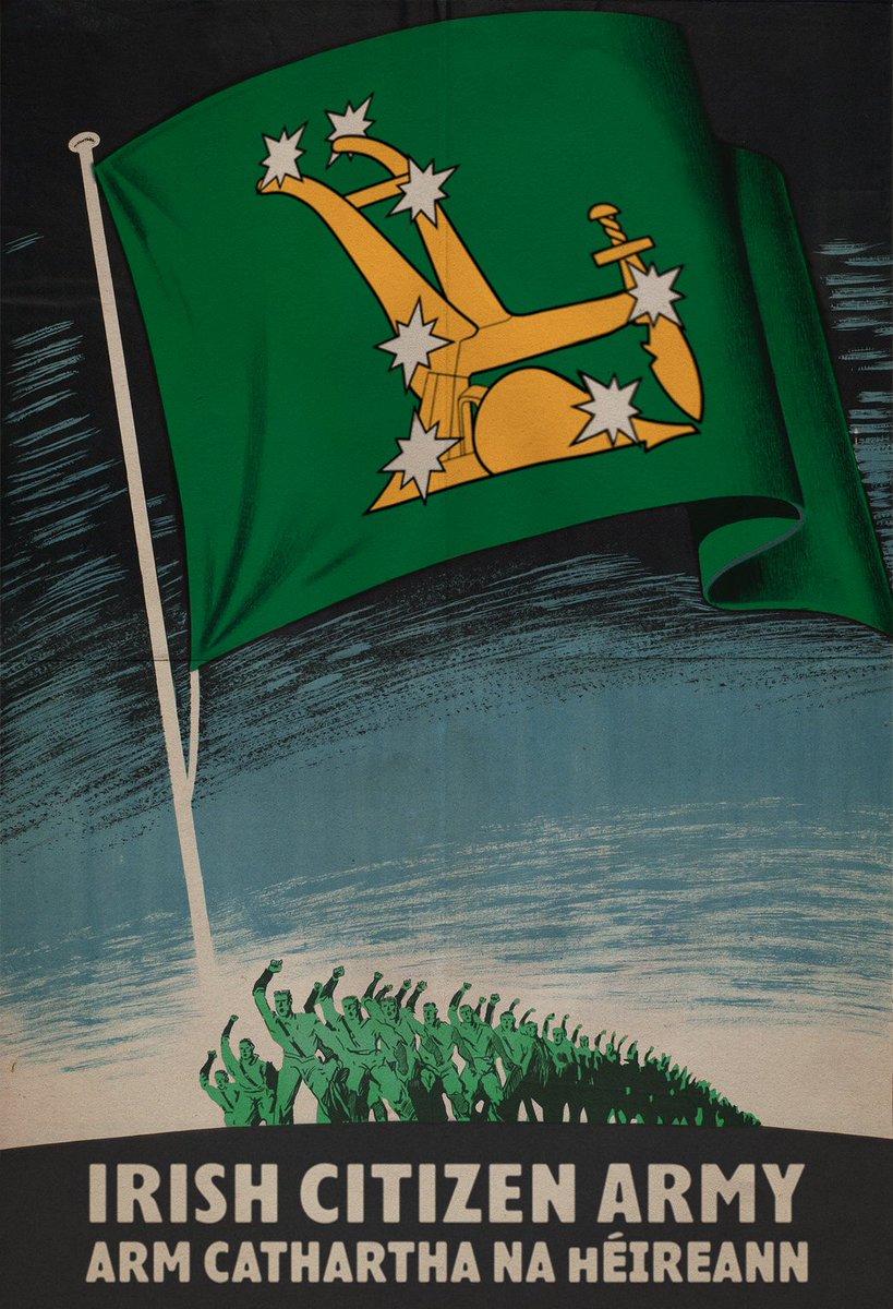 duinepostaer's tweet photo. Edit of a Spanish Civil War poster to feature the Irish Citizen Army https://t.co/yqcKUygRaT