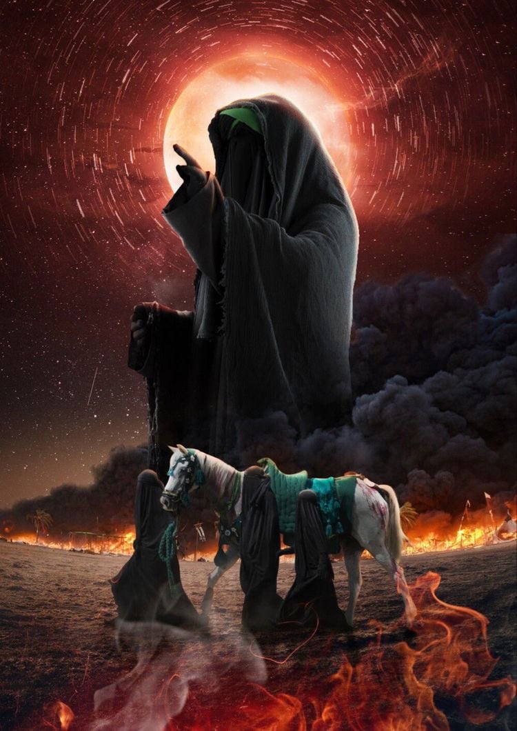 _syed_aly's tweet photo. Muharram doesn't end after these
10 Days, the trials have just finished for Imam Hussain (as), however the journey of trials have just started for Sayeda Zainab (sa). https://t.co/0n1aRRszGu