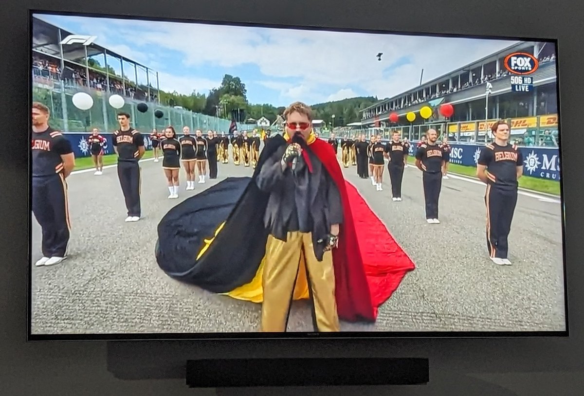 dking990's tweet photo. What a vibe #BelgianGP https://t.co/7gASJHPXQq