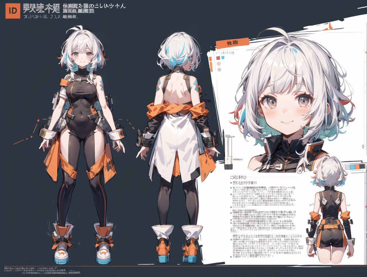 ControlnetやLoRAを使わずに初心者の方向けにプロンプトだけで