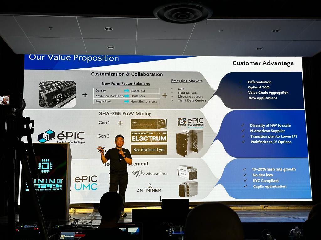 ePICBlockchain's tweet photo. The team on stage at MDC 2023 https://t.co/WyeAYoeyEV