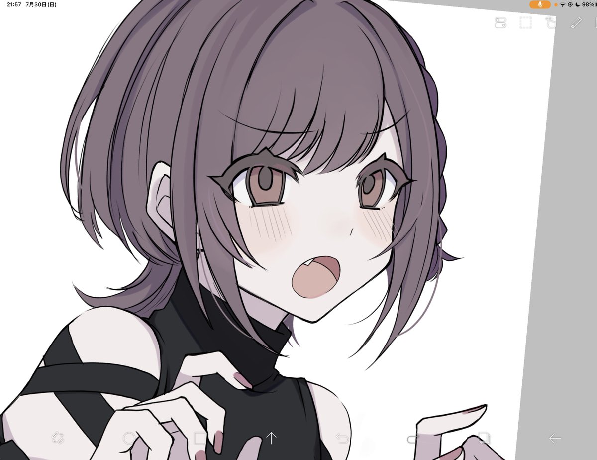 「ウルフえななん供養」|だいふくのイラスト
