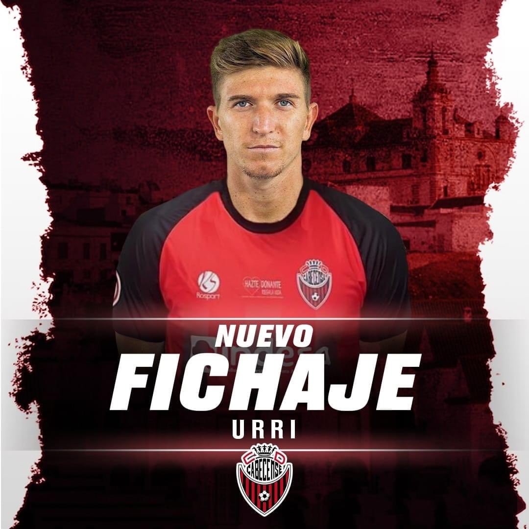 cdcabecense's tweet image. 📣 OFICIAL | Urri, procedente del Xerez CD se convierte en el tercer fichaje del #CDCabecense para la próxima temporada 📝🤝

¡Bienvenido a tu nueva casa! 🏠😃