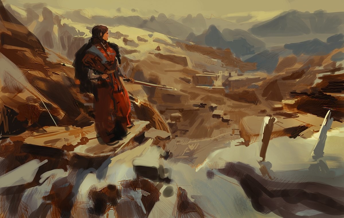 「The Art of Kunrong Yap Gallery and Detai」|IAMAGのイラスト