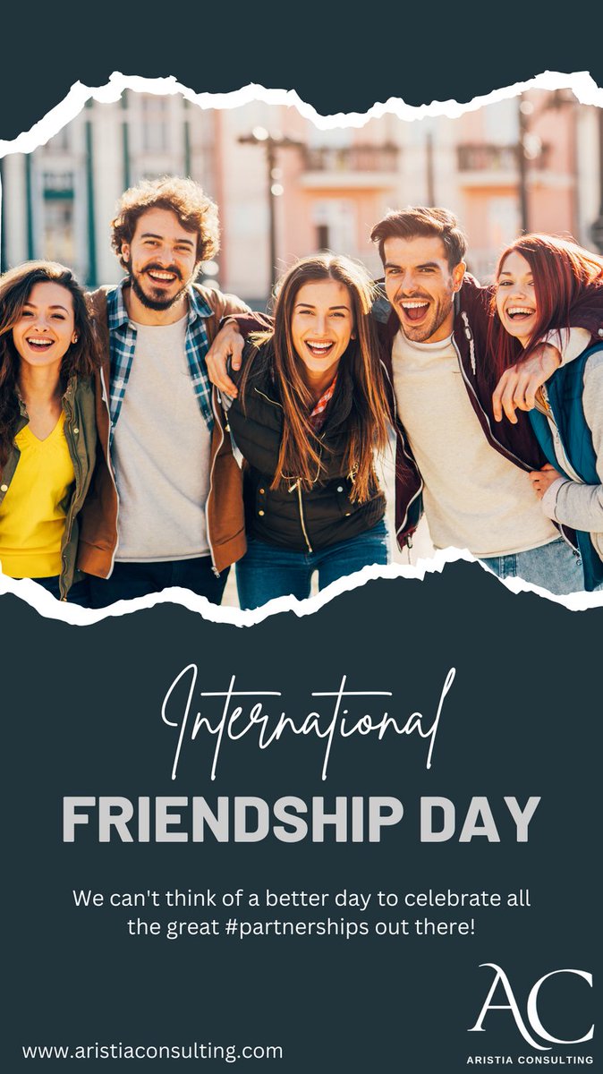 Happy Friendship Day!!!  Let's celebrate all the great channel and distribution partners, vendors, and colleagues who work to drive success together.