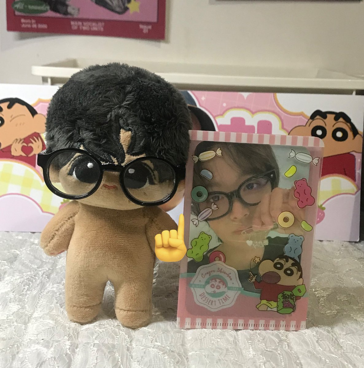 hchancart's tweet photo. . . . wts lfb ph (haechan akshwali set🤓☝🏼)

〰 10cm haechan black bean doll + birthday card pc (free glasses 👓)
           — ₱1,500 
           — onhand and ready to ship
           — dop: payo or 40% payo the rest after 2 days

💌 dm me to claim <33 https://t.co/M389u596nD