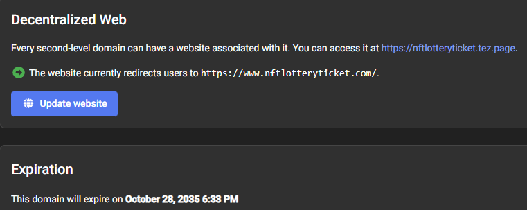 $NFTL Team and project !
I repeat, we're here to stay
Next update for our #domain on #Xtz  #Tezos in 2035
#decentralized #solution is the #future